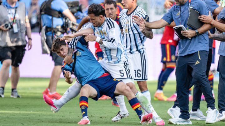 Argentina Players, Staff Face Ban After World Cup Final Brawl