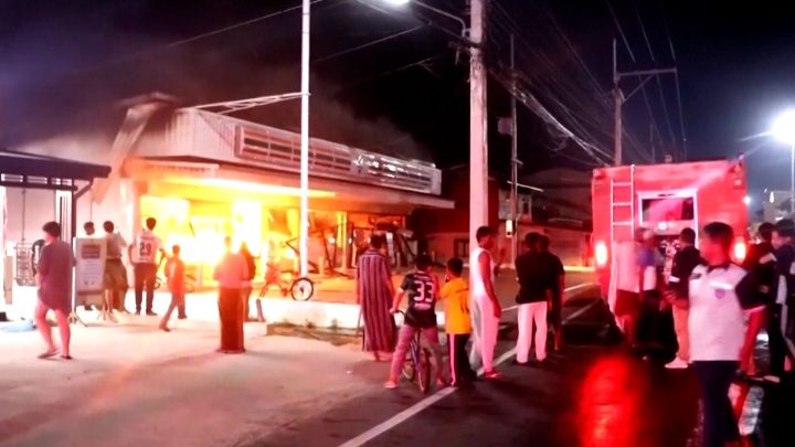 Dozens of coordinated arson attacks carried out across Thailand