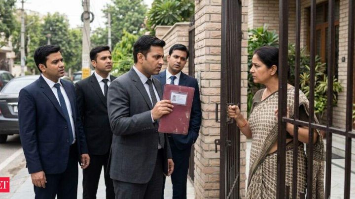 Delhi bizman's wife blocks fake CBI raid