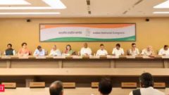 Congress CWC targets Centre over youth, China, E20