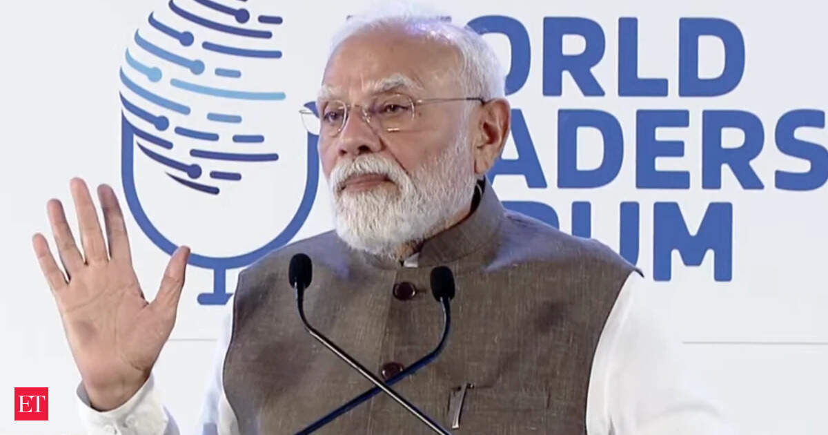 ET WLF: PM Modi recalls 'PLP' era 'that once held India back'