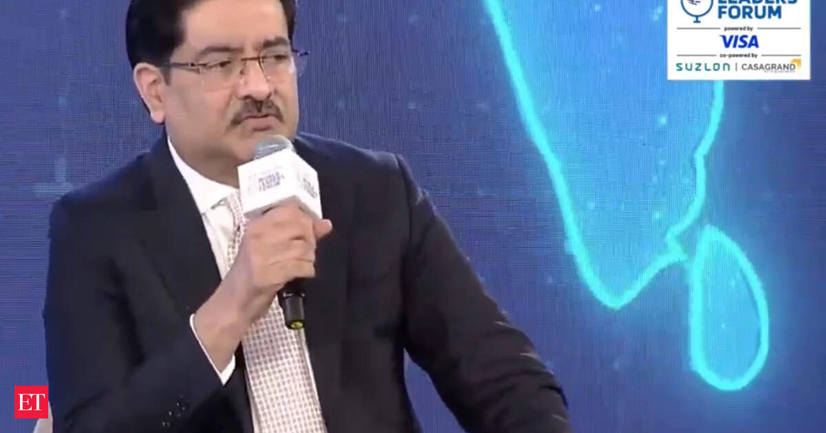 ET World Leaders Forum: Calling India ‘China+1' is 'intellectually lazy', says Kumar Mangalam Birla, envisions growth engine role for the country