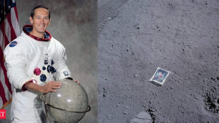 When Apollo 16 astronaut left family photo on Moon