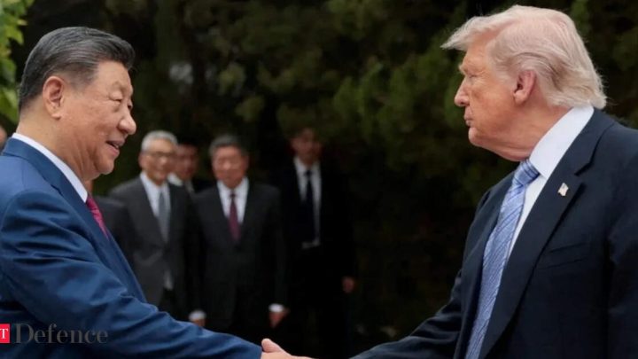US transits Taiwan Strait as Trump-Xi meet nears