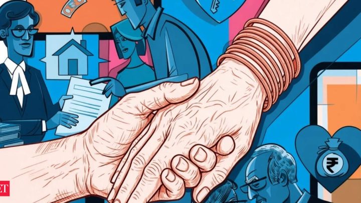 When love begins after 60, what happens to wealth?