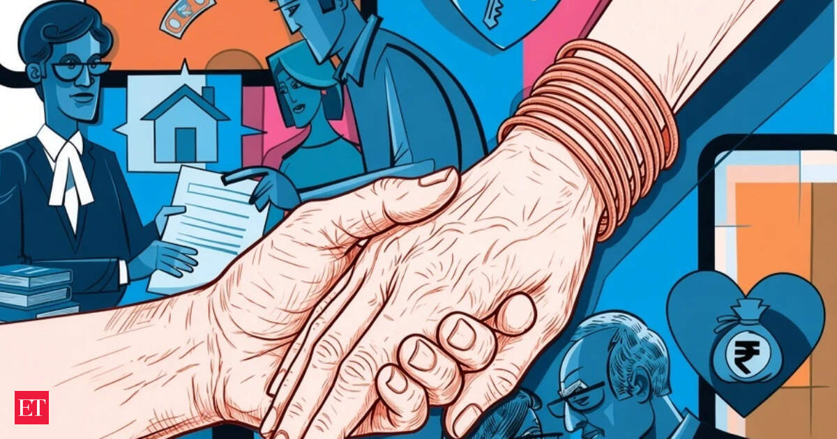 When love begins after 60, what happens to wealth?