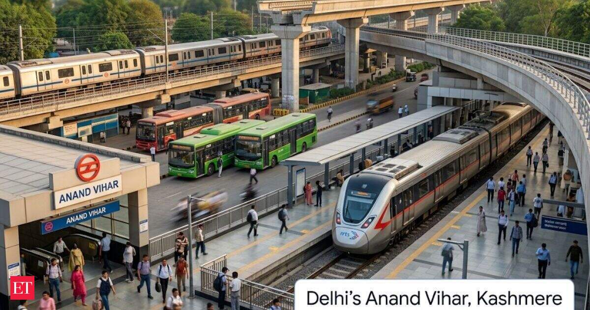 Delhi to get 3 hubs linking metro, rail, bus, RRTS