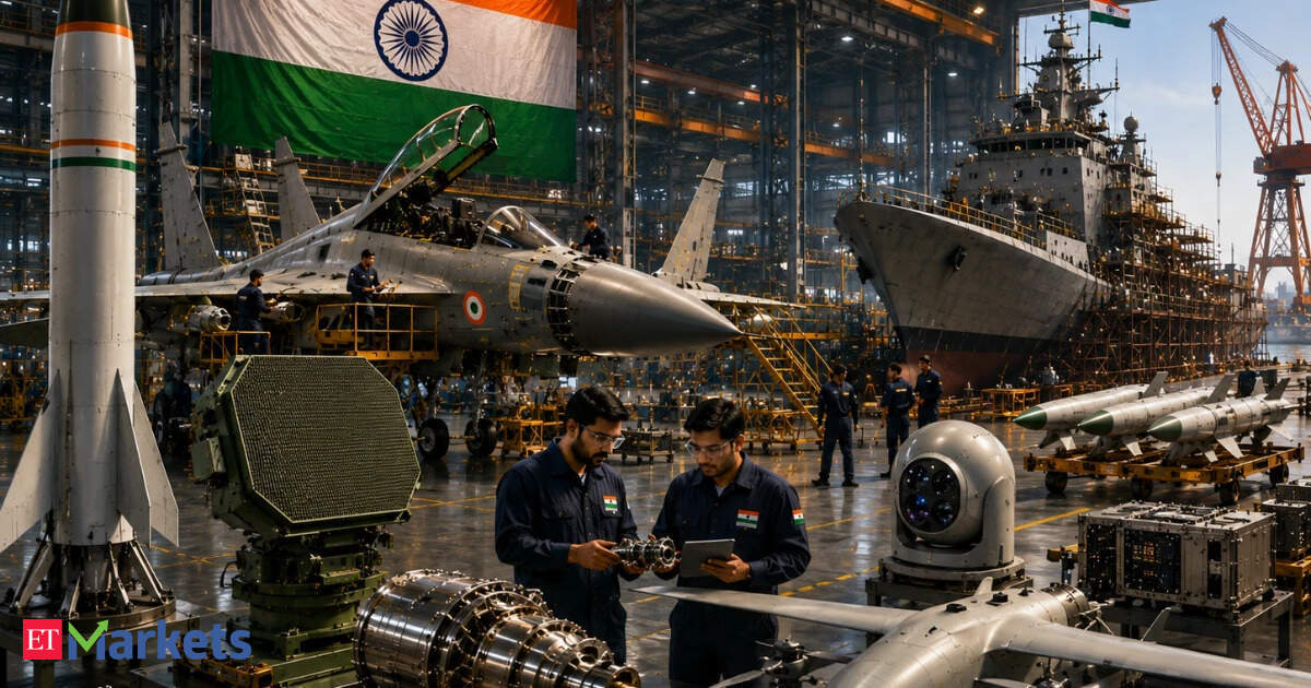 Defence stocks fire up to 10% on govt move