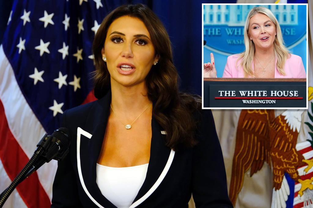 Betting favorite to succeed Karoline Leavitt says she’s ‘not in the running’ for White House press secretary job