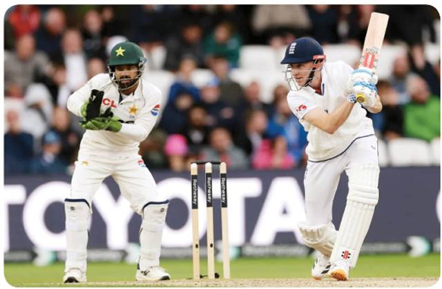 Brook’s blazing 91 puts England in command despite Usman’s five-for