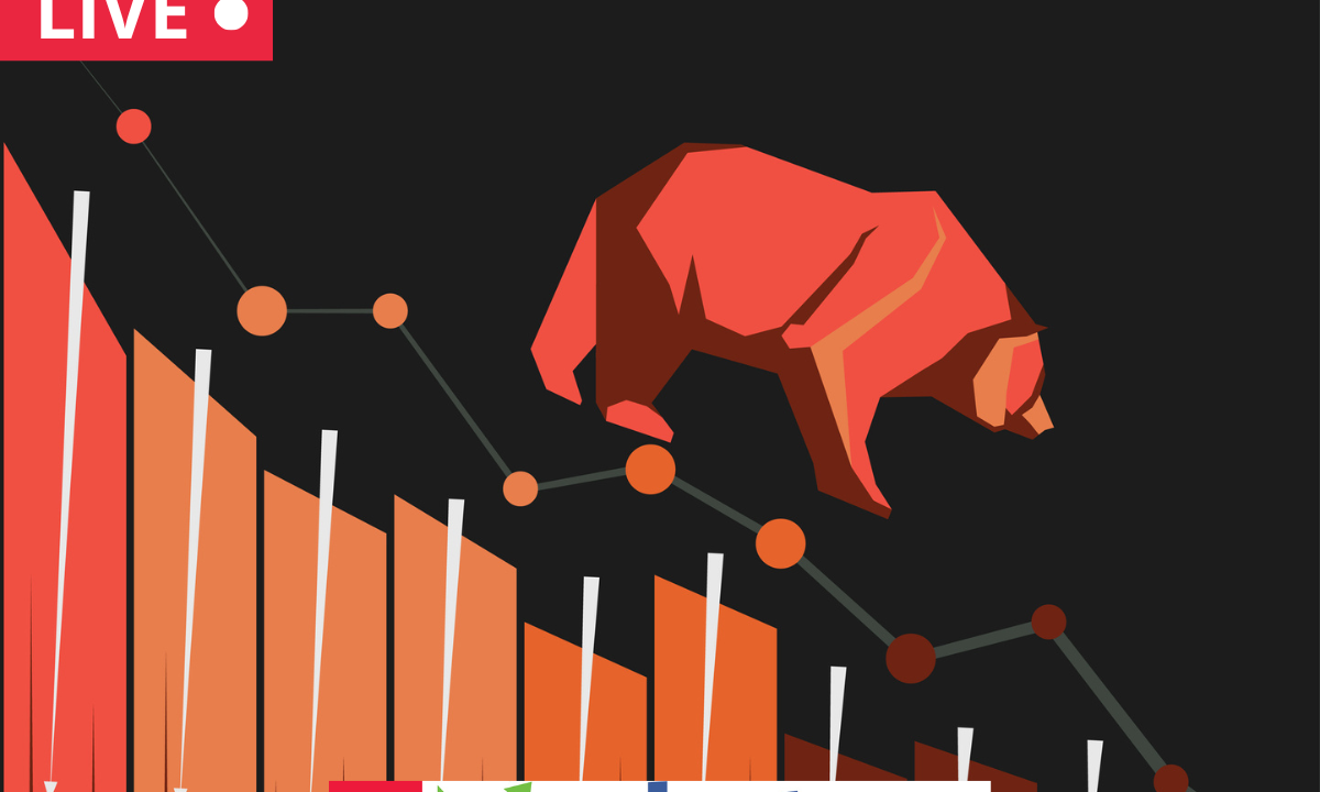 Sensex falls over 250 pts, Nifty below 24,250