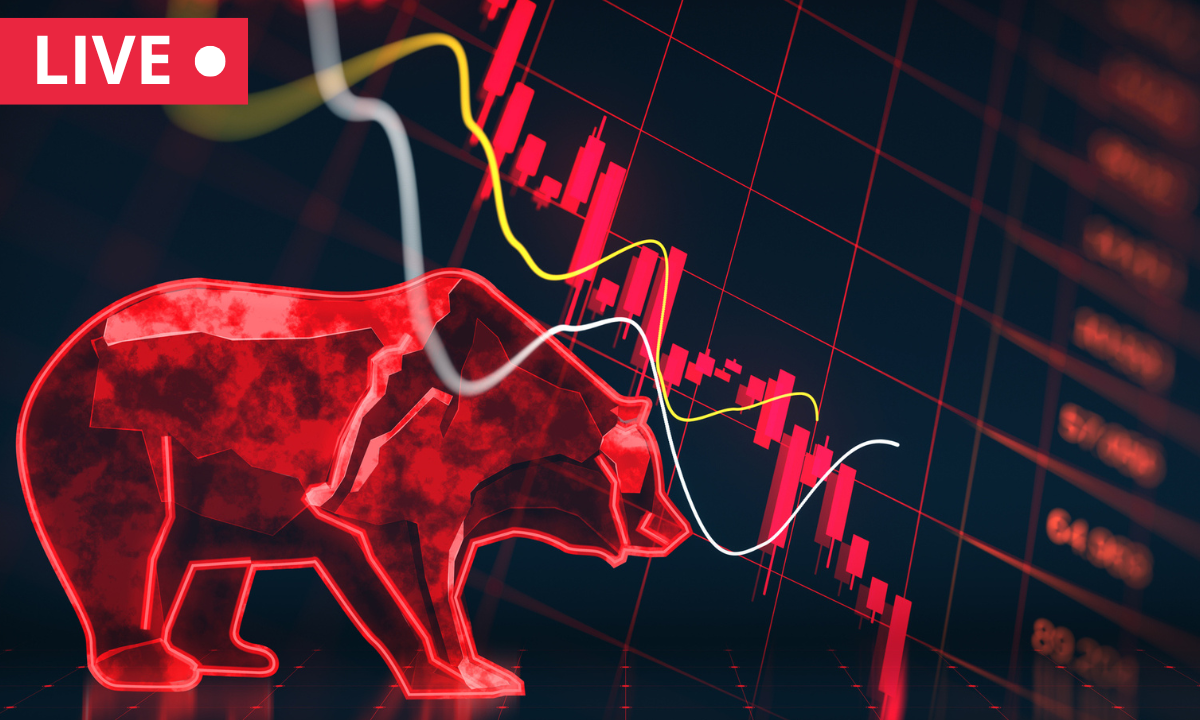 Sensex falls over 150 pts, Nifty near 24,350