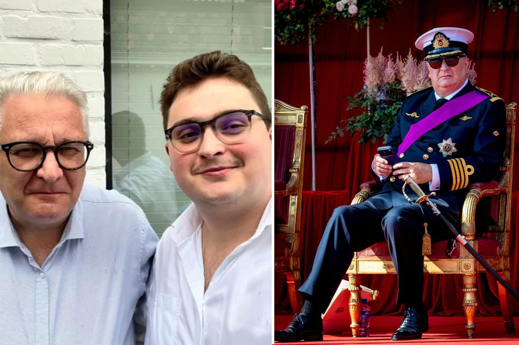 Car salesman, 26, becomes Belgian prince after being recognized as secret son of king’s brother
