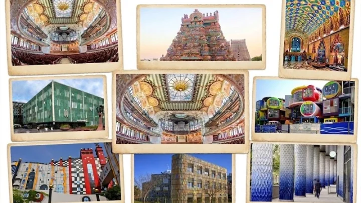 8 buildings where color steals the show