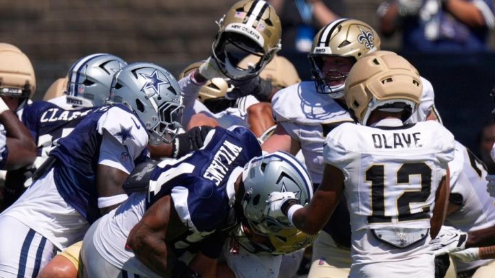 NFL punishes Cowboys, Saints over heated brawl at joint practice