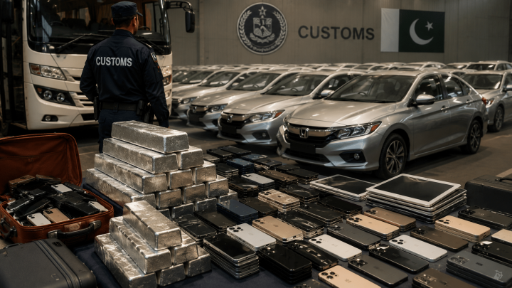 Customs Seizes Smuggled Items Worth Rs. 9 Crore in Quetta