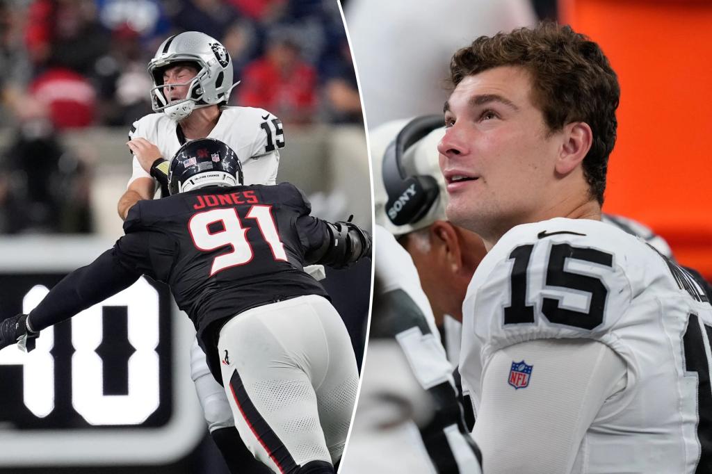 Fernando Mendoza’s first NFL start painful  but necessary part of process