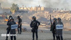 Violence breaks out in Ceuta as migrant crisis continues