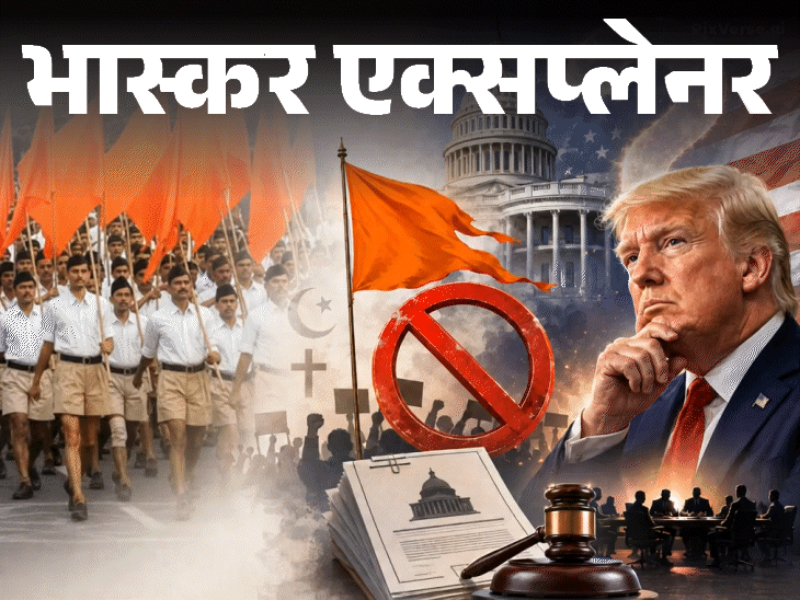 भास्कर एक्सप्लेनरक्या RSS पर बैन लगाएंगे ट्रम्प: अमेरिका के धार्मिक कमीशन ने क्यों की ये सिफारिश; मोहन भागवत के अमेरिकी दौरे पर हंगामा बढ़ा4:17Play video