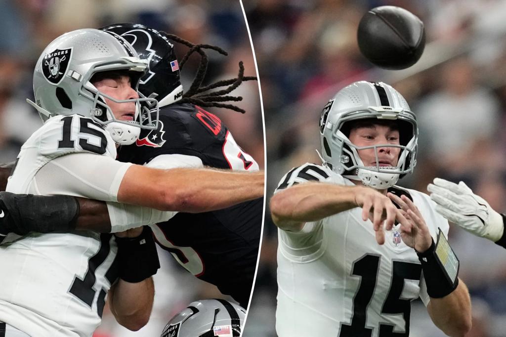 Fernando Mendoza’s welcome-to-the-NFL moment happens soon against Texans