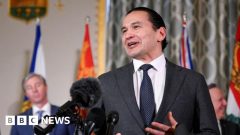 Canada 'should fight' as US trade deadline looms, Manitoba premier saysPremier Wab Kinew's comments signal a tough battle for Prime Minister Mark Carney to get buy-in from Canadians on a possible trade deal with the US.15 mins agoUS & Canada