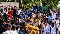 General show of strength: Thousands storm Jantar Mantar over UGC norms, quota reforms