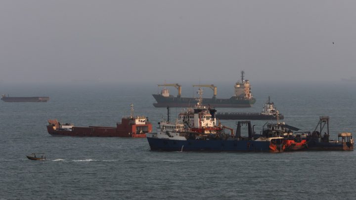 Vessel hit by ‘unknown projectile’ in Strait of Hormuz, UKMTO says