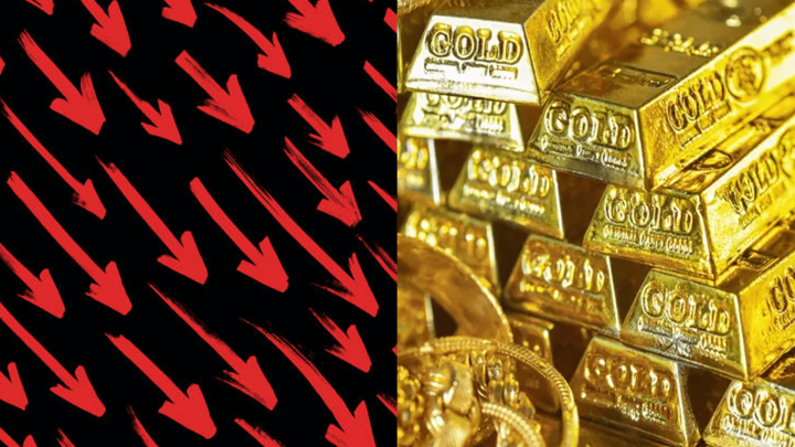 Gold Declines Sharply in Pakistan