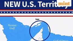 Trump shares image calling Strait of Hormuz ‘new US territory’