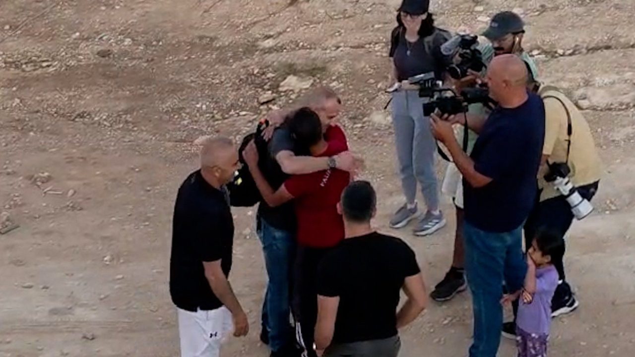 Palestinian American reunites with family under siege in West Bank