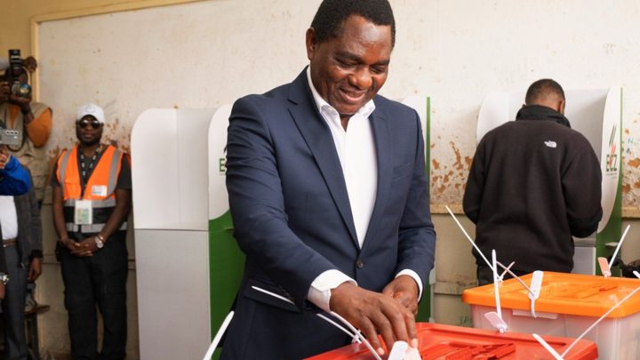 Hichilema wins second second term as president of copper-rich Zambia