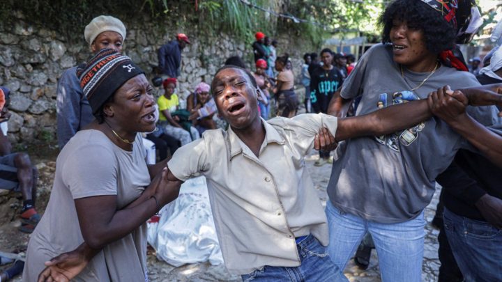 Brutal gang attack on strategic Haiti hillside leaves at least 30 dead