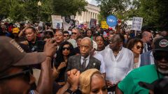 Bernie Sanders, AOC join marchers in Washington to ‘defend the vote’