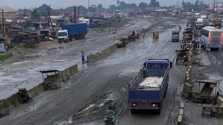 People stranded for days on dilapidated Nigerian highway