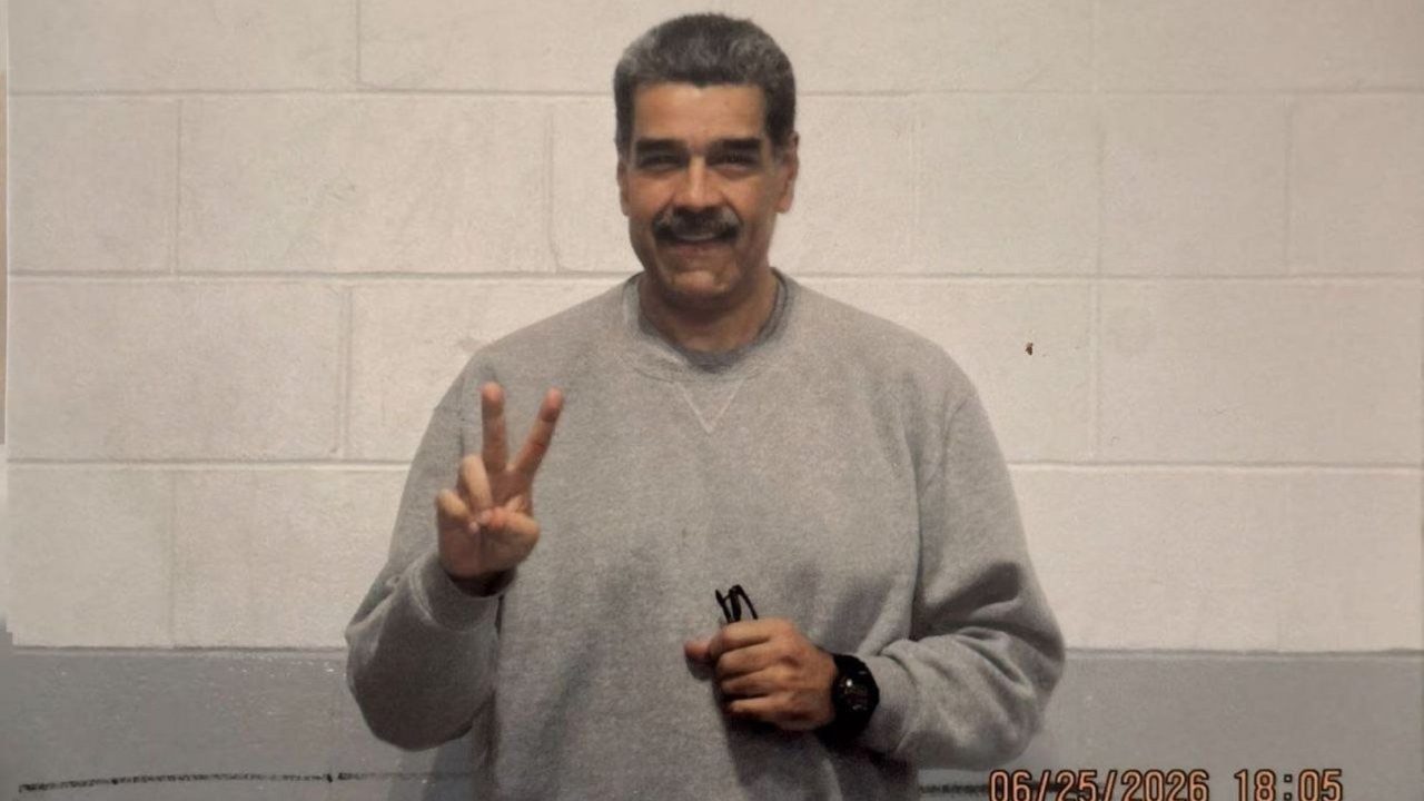 First images of Maduro in US custody released since his abduction