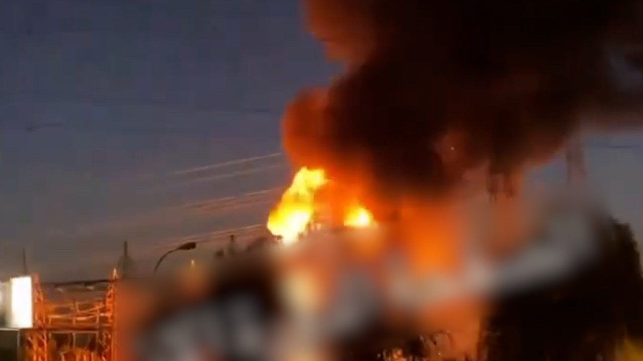 Fire breaks out after unidentified explosions at oil refinery in Baghdad