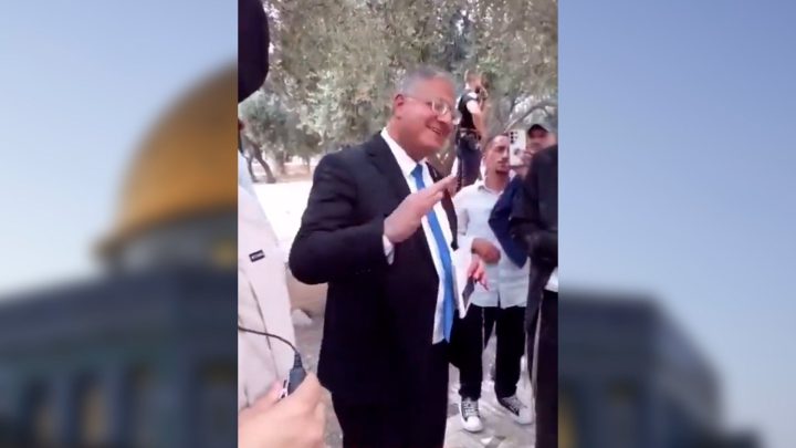 Far-right Israeli Minister Ben-Gvir and settlers storm Al-Aqsa Mosque