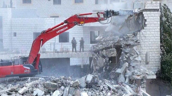 Israeli outposts expand as Palestinian homes are demolished