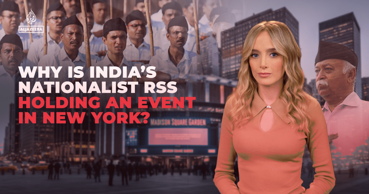 Why is India’s nationalist RSS holding an event in New York?
