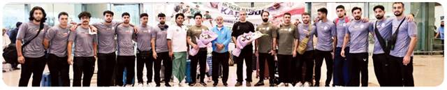 Iran kabaddi team arrives in Islamabad for joint camp with Pakistan