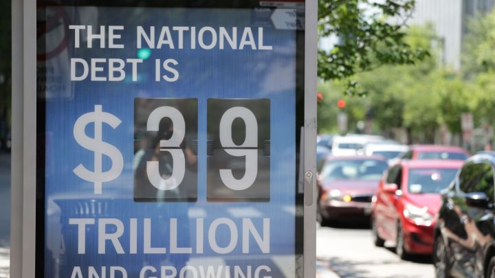 The U.S. debt tops a record-shattering $40 trillion. Yes, with a T.