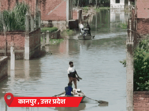 LIVEUP के 25 शहरों में बारिश, घर-थाने-अस्पताल में पानी भरा: ऋषिकेश में नदी में जीप फंसी; राजस्थान-दिल्ली समेत 14 राज्यों में अलर्ट0:49Play video