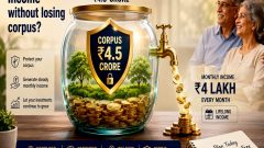 Rs 4.5 cr corpus: Can you withdraw Rs 4L/month?
