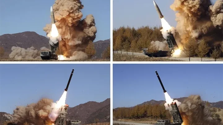 North Korea launches barrage of missiles after Trump cuts US-South Korea exercises