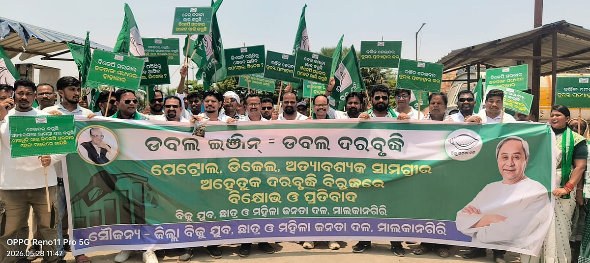 Two BJD MLAs protest during Majhi’s visit