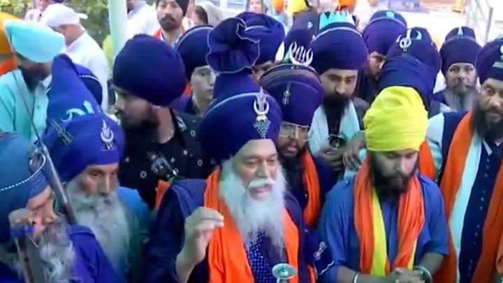 Who are the Nihangs, the traditional Sikh warrior order?