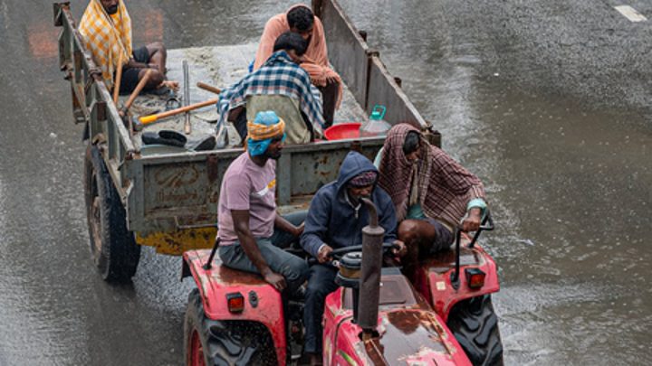 Tractor turns ambulance for elderly woman in Odisha