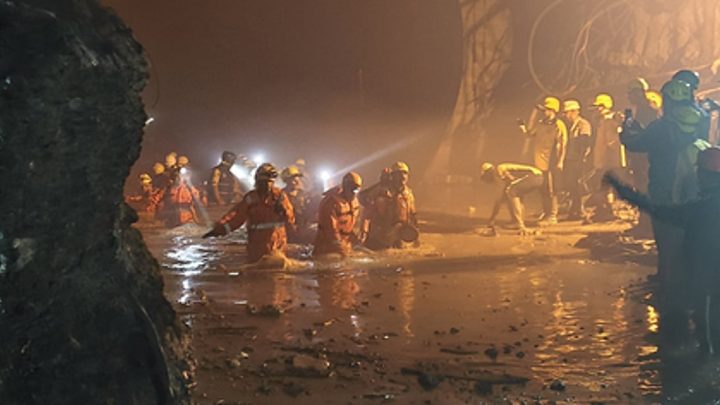 Search continues for two workers missing after Chamoli tunnel accident