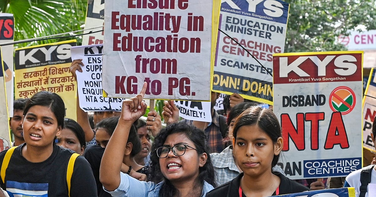 'We won't pay the price': Student groups storm NTA office to demand agency's scrapping over UGC-NET fiasco