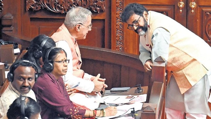Opposition intensifies ‘Drop Nagendra’ campaign, disrupts Council proceedings for second day